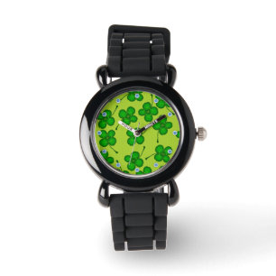 Montre Trèfle de quatre feuilles