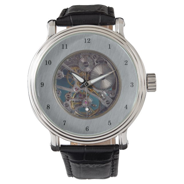 Montre Très amusant Simulé Transparent Wrist Watch (devant)