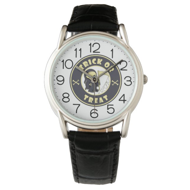 Montre Trick or treat Halloween grim reaper character (devant)