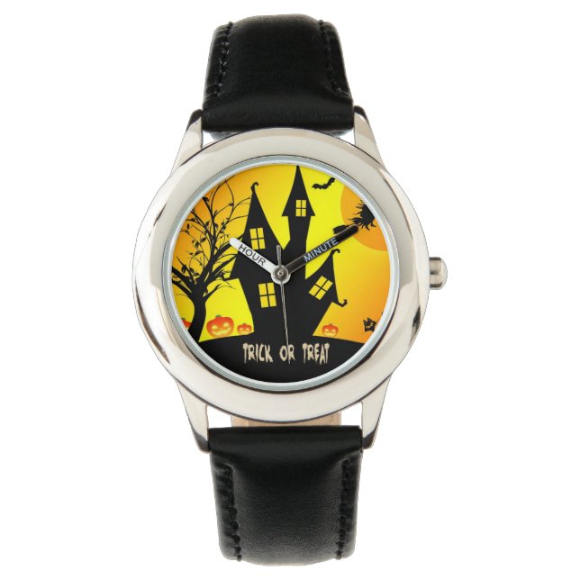 Montre Trick ou traitement pour Halloween (devant)