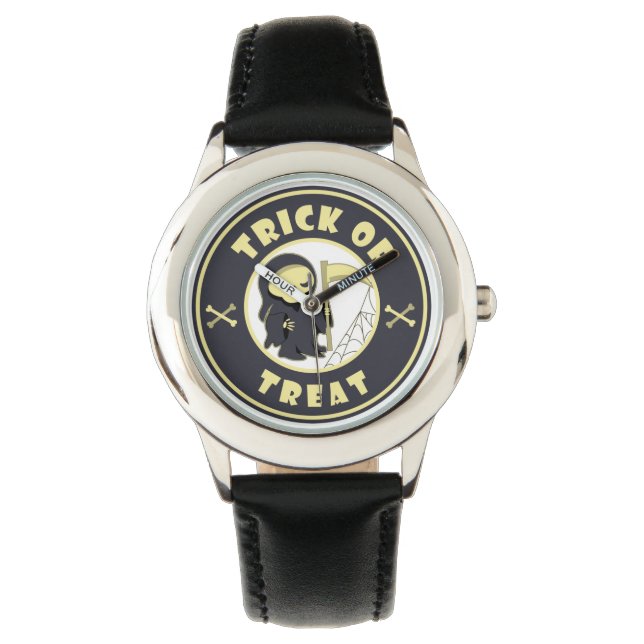 Montre Trick ou traiter Halloween griffeur caractère (devant)