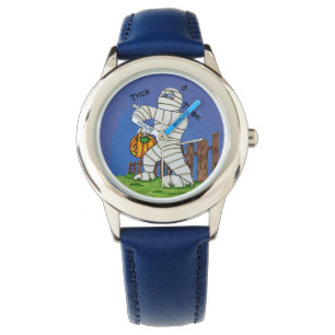 Montre Trick ou traiter la maman mignonne prise sur la cl