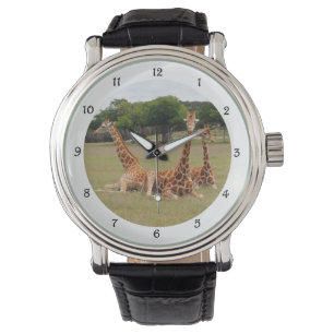 Montre Trois girafe à Fossil Rim