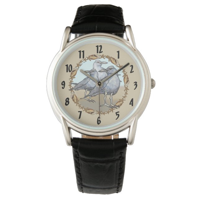 Montre Trois mouettes regardent (devant)