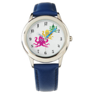 Montre Trois pieuvres drôles