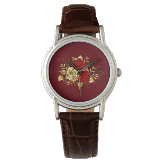 Montre Trois Roses de bijoux (devant)