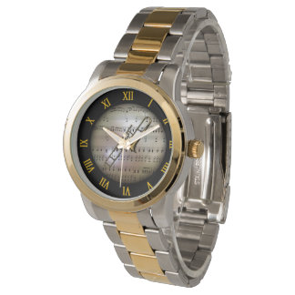 Montre Trombone ~ Arrière - plan "La Planète Musicale" * 