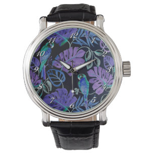 Montre Tropical Parrot Paradise Wrist Watch