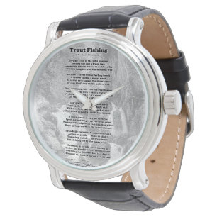 Montre Trout fishing poem