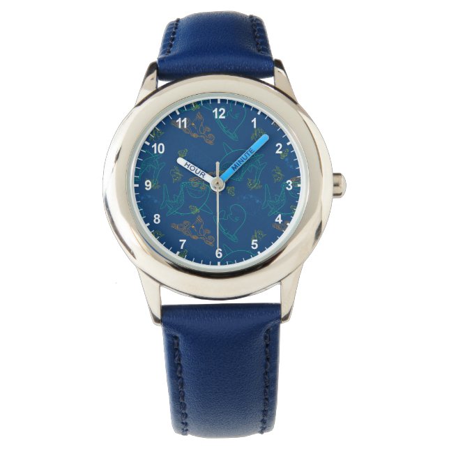 Montre Trouver Dory Sketch Motif de marine (devant)