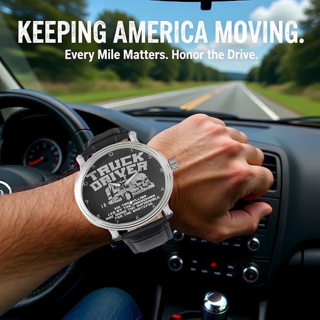 Montre Truck Driver: Willing, Doing the Impossible (Créateur téléchargé)