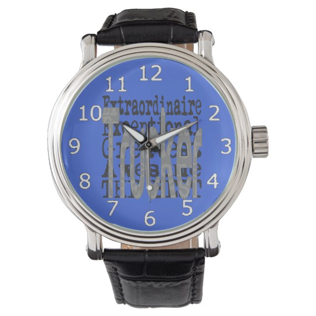 Montre Trucker Extraordinaire (devant)