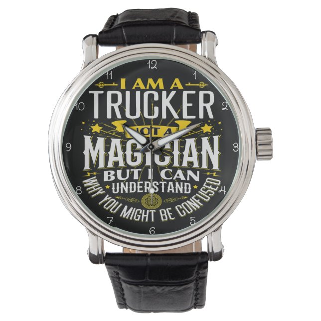 Montre Trucker, Not Magician: I Understand Confusion (devant)