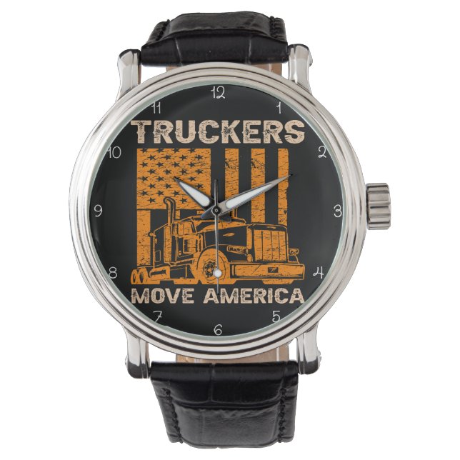 Montre Truckers Move America: Orange Pride (devant)