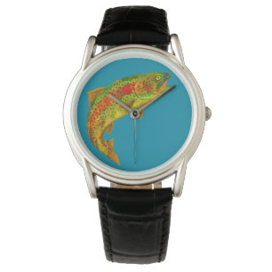 Montre Truite arc-en-ciel feuille Aspen 5