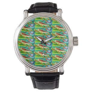 Montre Truite, basse et crappie trois poissons favoris