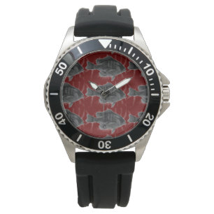 Montre Truite, basse et crappie trois poissons favoris