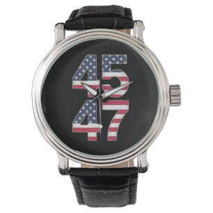 Montre Trump 2024 45 47 Vintage