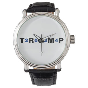 Montre Trump 2024 bleu