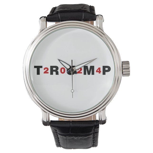 Montre Trump 2024 Rouge (devant)