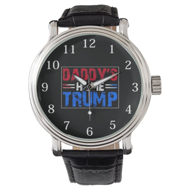 Montre Trump à la maison de papa (devant)