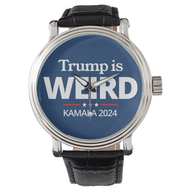 Montre Trump est bizarre, drôle anti-Trump, Kamala 2024 (devant)