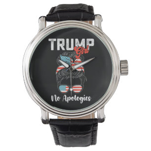 Montre Trump Girl No excuse pour l'élection présidentiell