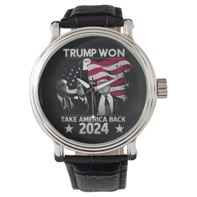 Montre Trump remporte à nouveau l'Amérique en 2024 (devant)