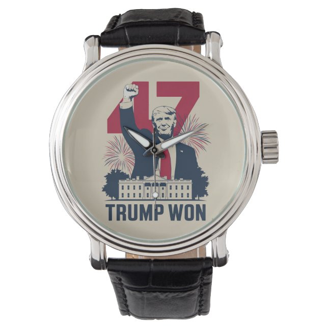 Montre Trump remporte à nouveau le président des élection (devant)