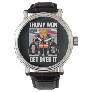 Montre Trump remporte l'élection Maga Won 2024