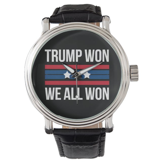 Montre Trump remporte tous le prix du Drapeau américain 2 (devant)