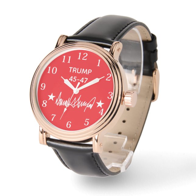 Montre Trump Signature 45-47 (Angle)