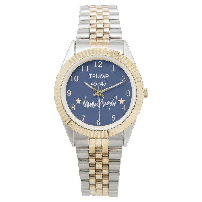 Montre Trump Signature 45-47 (devant)