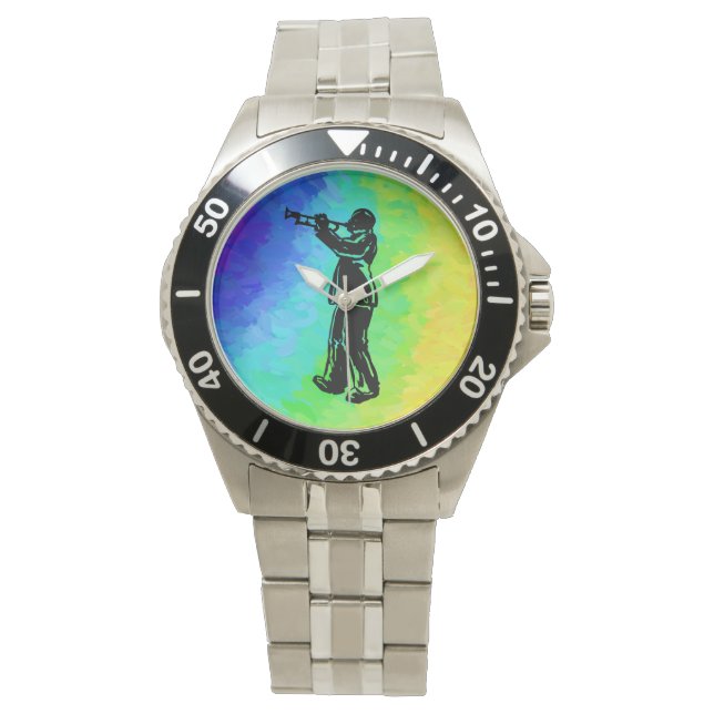 Montre Trumpet New York Boogie Nights Rainbow (devant)