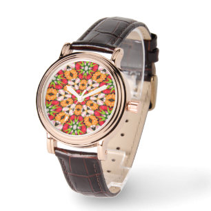 Montre Tulips Bouquet Motif