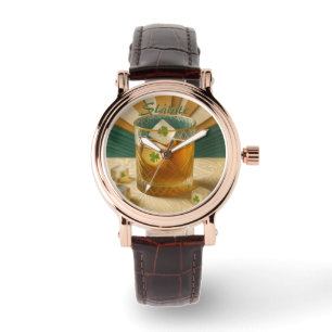 Montre Tumbler de whiskey irlandais Shamrock Ice "Sláinte