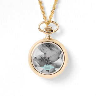 Montre Turquoise minimaliste photo Fête des mères