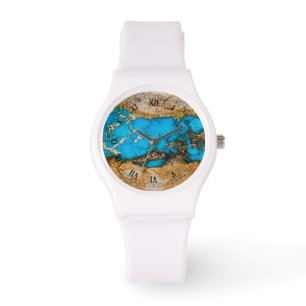 Montre Turquoise rock