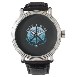 Montre Turtle Lover   Juste Une Fille Qui Aime La Tortue
