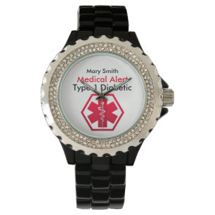 Montre Type 1 vigilant Médicale ou 2 de diabète