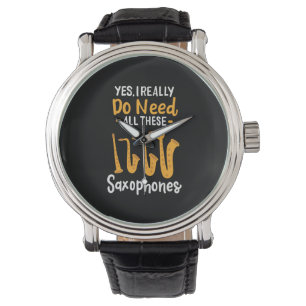 Montre Types de saxophone