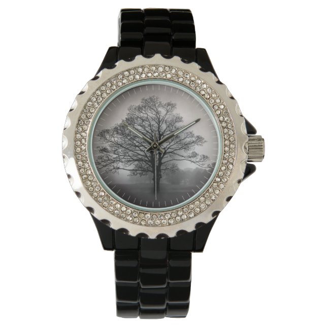 Montre Un arbre dans le brouillard (devant)