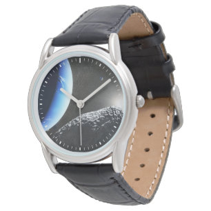 Montre Un Hippocamp de la minuscule lune de Neptune.