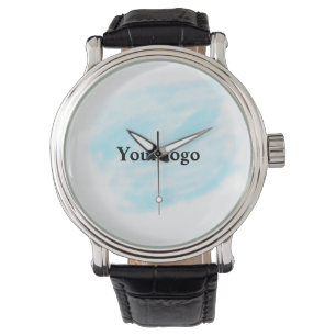 Montre Un logo personnalisé simple et élégant ici compagn