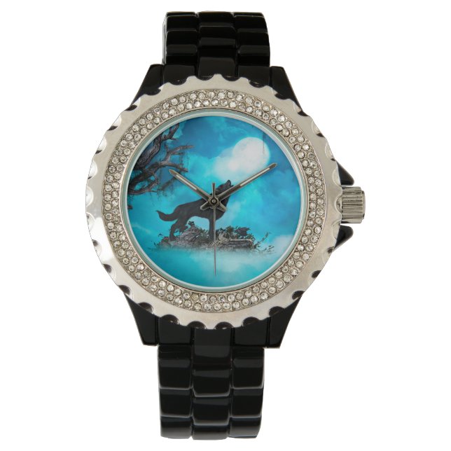 Montre Un loup génial (devant)