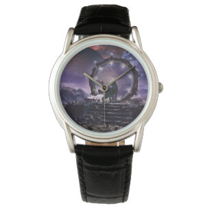 Montre Une fée et un loup sombre
