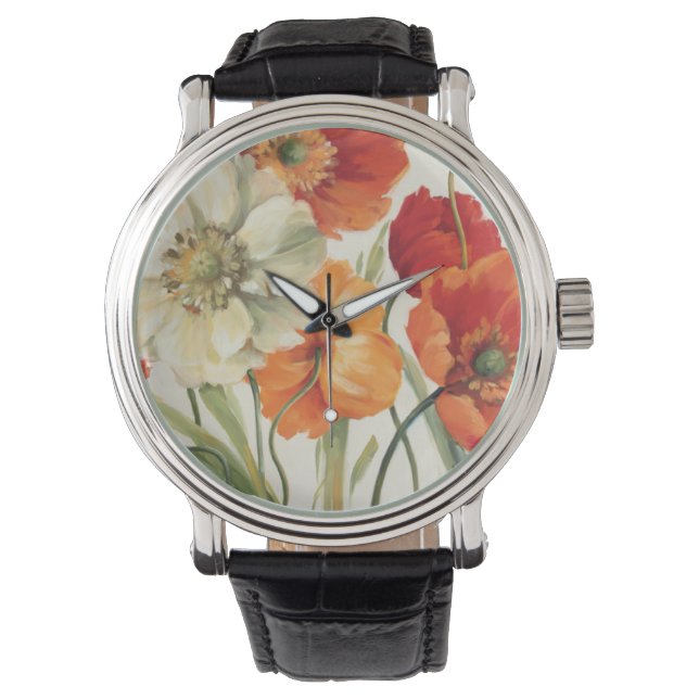Montre Une mélodie des pavots (devant)
