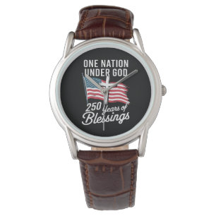 Montre Une nation sous Dieu 250 ans