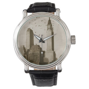 Montre Une volée de voler d'oiseaux
