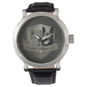 Montre Unité K-9 - Unité de police - Berger allemand